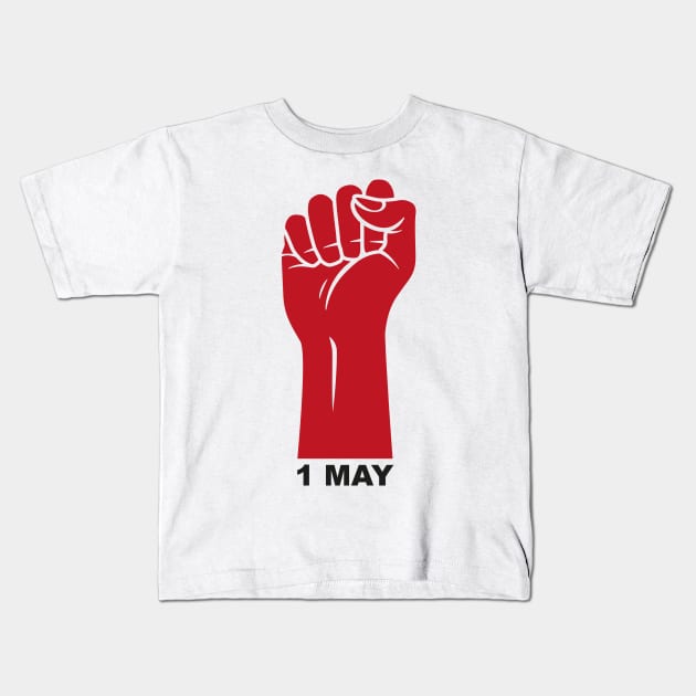 International workers' day Kids T-Shirt by JewelryArcade